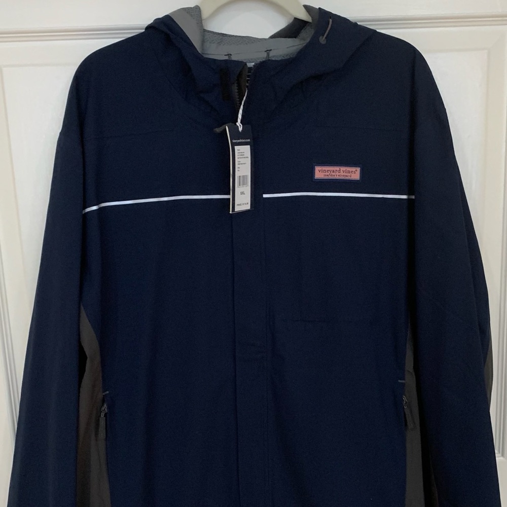 Vineyard Vines Noreaster Rain Shell Jacket XXL NWT